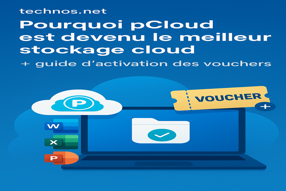 pCloud : stockage cloud sécurisé et activation d’un voucher